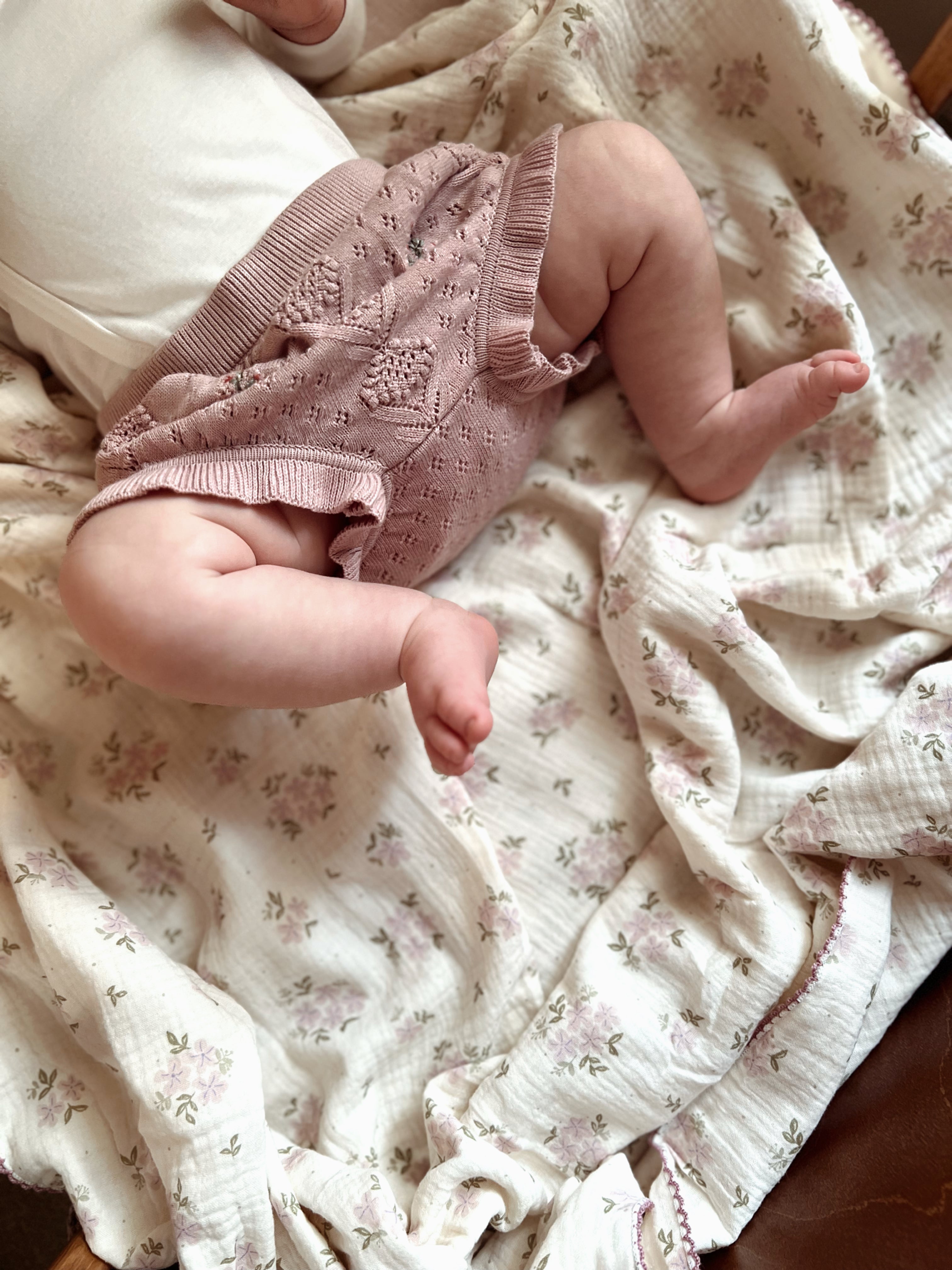Burford Lavender Blooms Blanket